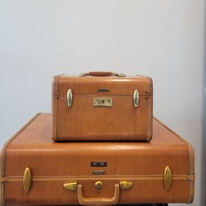 Vintage Samsonite 2 Piece Travel Set